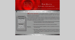 Desktop Screenshot of hqsistemas.com.ar
