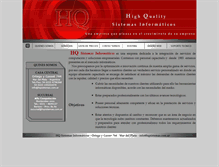Tablet Screenshot of hqsistemas.com.ar